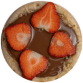 Esfiha Nutella Morango