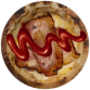 Esfiha Bacon BBQ